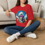 Going Norther - Bigfoot T-Shirt - Retro Styled Sasquatch