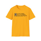 Sasquatch T-Shirt — "Silence Isn't Empty: It's Full of Everything We've Been Starving For" Inspirational Quote Tee