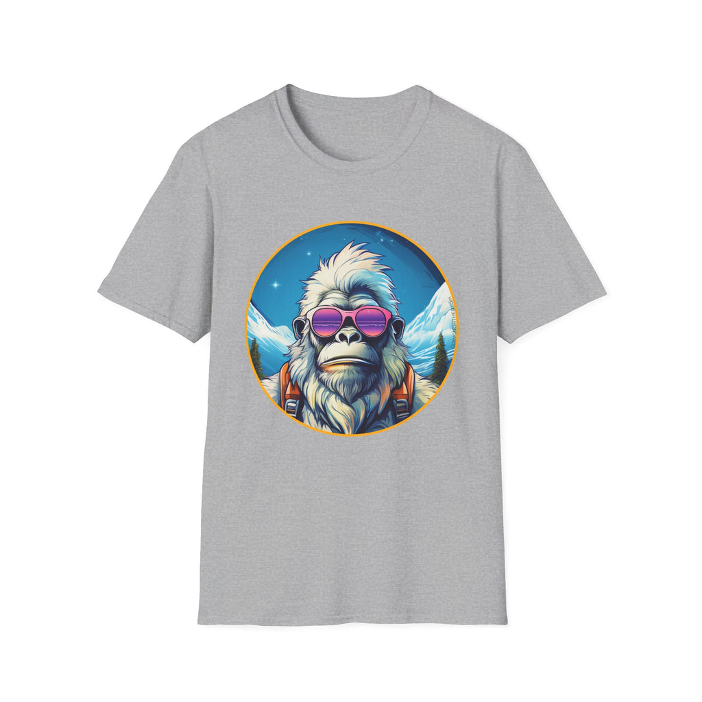 Going Norther - Bigfoot T-Shirt - Retro Styled Sasquatch