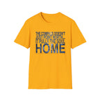 T-Shirt — "The Compass Doesn't Just Point North... It Pulls the Soul Home" Inspirational Tee