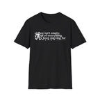 Sasquatch T-Shirt — "Silence Isn't Empty: It's Full of Everything We've Been Starving For" Inspirational Quote Tee