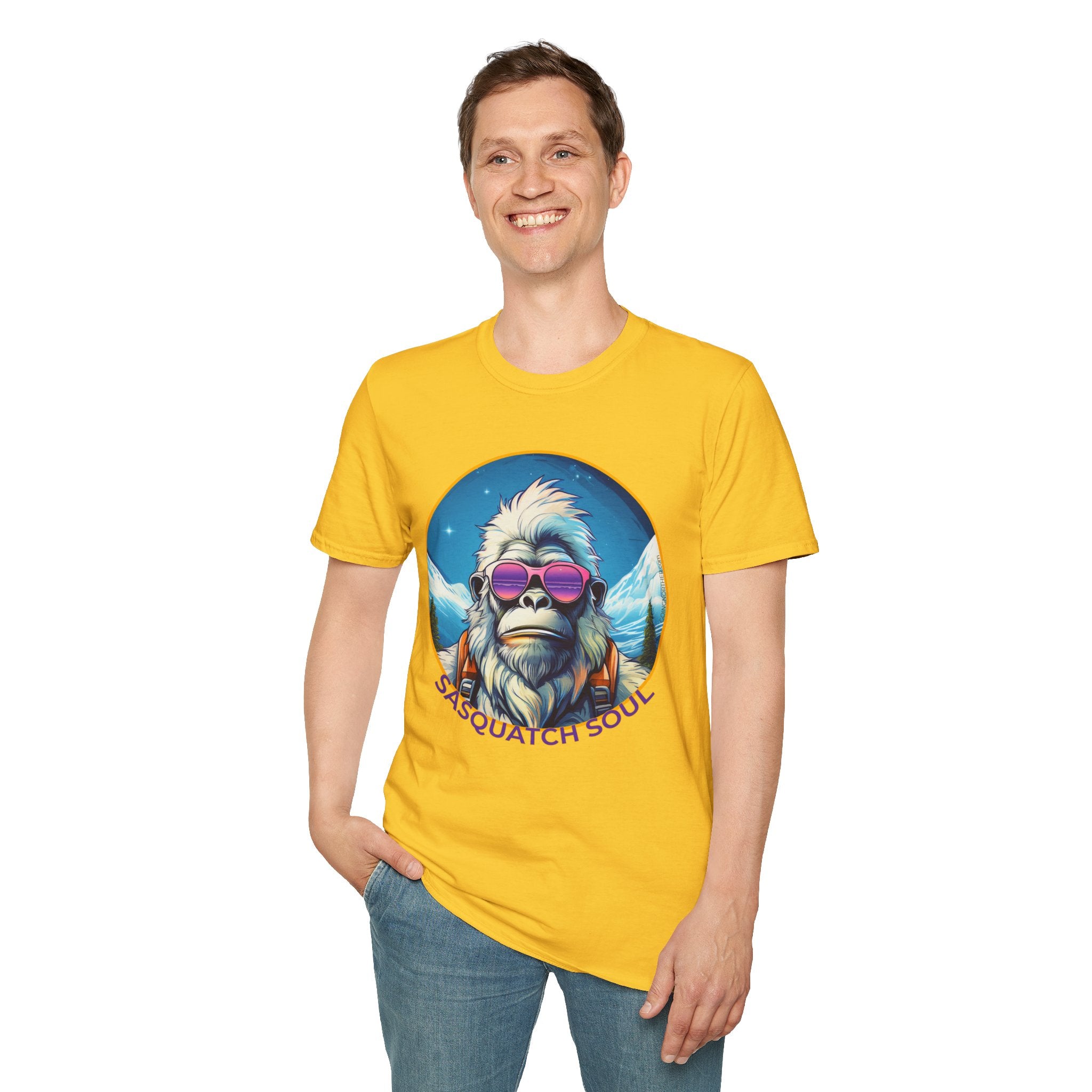 Going Norther - Bigfoot - Sasquatch Soul T-Shirt - Retro Design