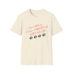 Wolf Paw Graphic T-Shirt — "To Be One with the Land" Script Tee