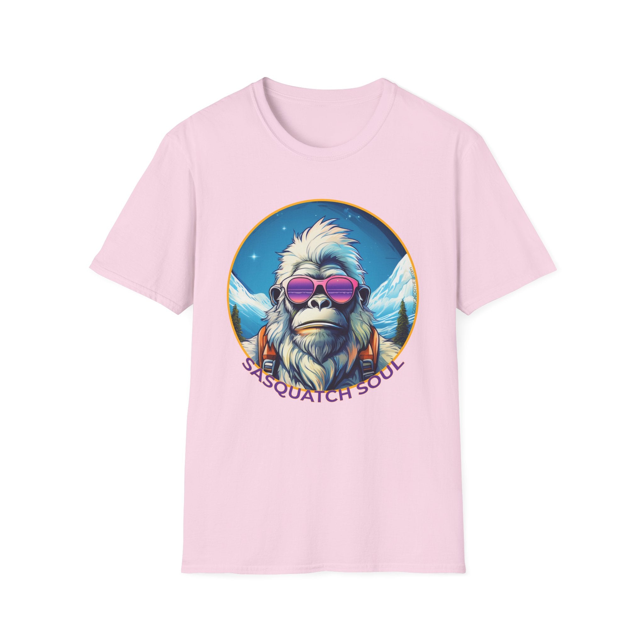 Going Norther - Bigfoot - Sasquatch Soul T-Shirt - Retro Design
