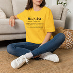Bigfoot 'Blur-ist' Definition T-Shirt — Cute Sasquatch Photogenic Blur Tee