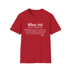 Bigfoot 'Blur-ist' Definition T-Shirt — Cute Sasquatch Photogenic Blur Tee
