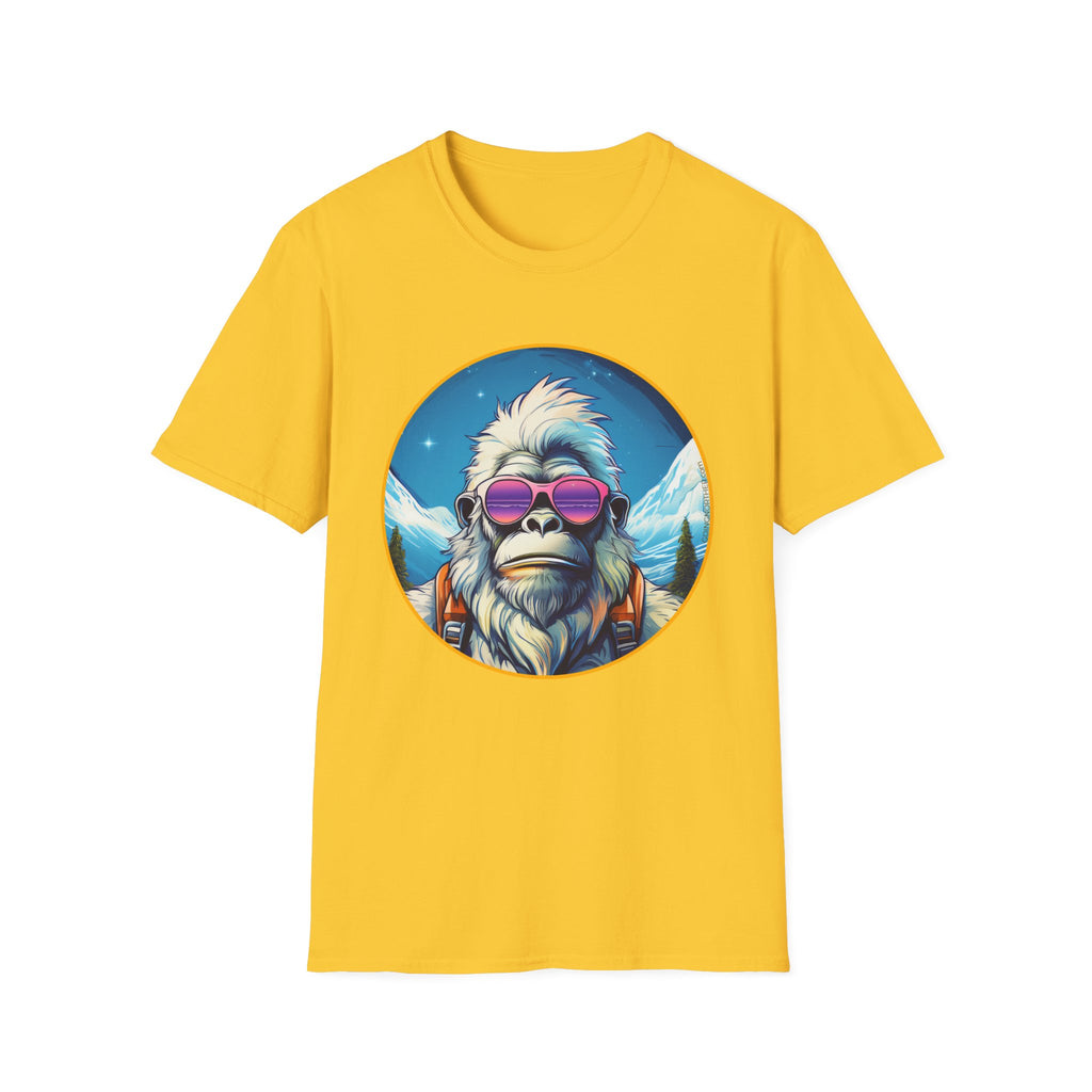 Going Norther - Bigfoot T-Shirt - Retro Styled Sasquatch