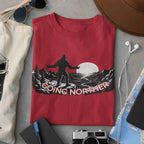 Going Norther Bigfoot Moonlit Mountain T-Shirt