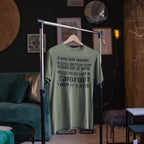 Bigfoot Hiking T-Shirt — “A Bad Day Hiking… Is Still Better Than A Good Day At Work”
