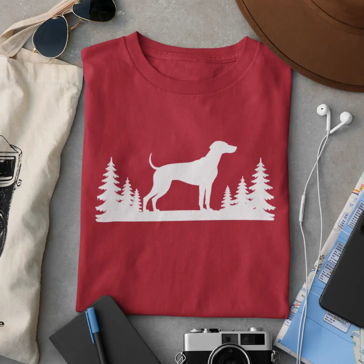 Going Norther Silhouette Forest T-Shirt